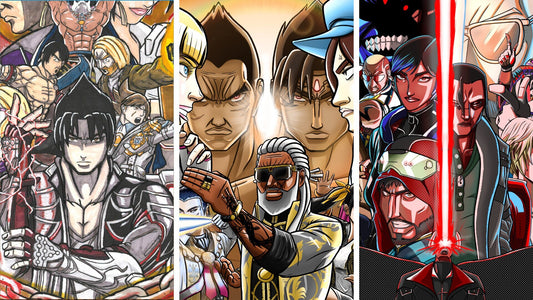 Alextheman76 Tekken Print Collection | Tekken 8 Inspired Fan Art | A4 Physical Print