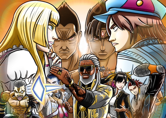Tekken 8 Digital Print | Tekken 8 Inspired Fan Art | A4 Physical Print